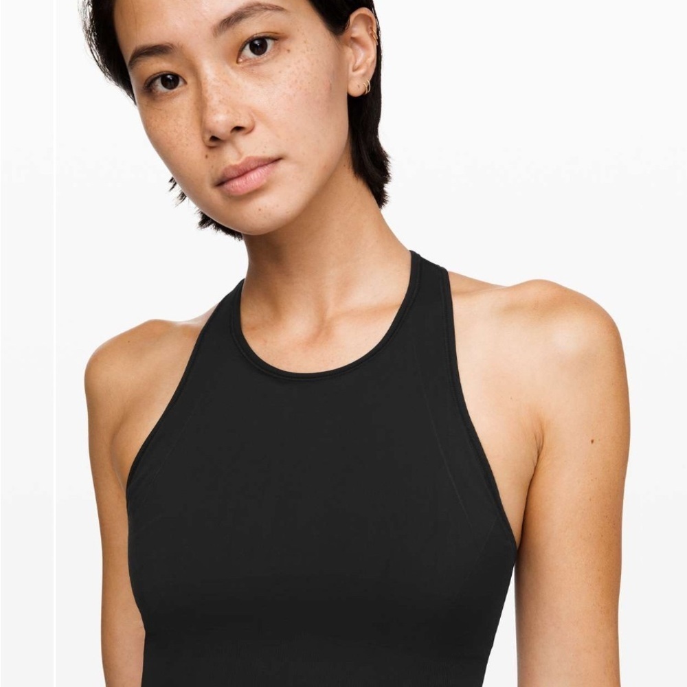 Women’s Lululemon Ebb To Train Medium Support Racerback Sports Bra Size 6 - Picture 2 of 16